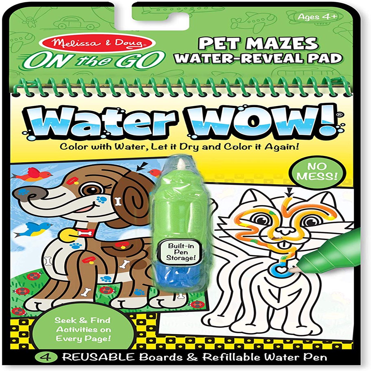On The Go Water Wow! Pet Mazes