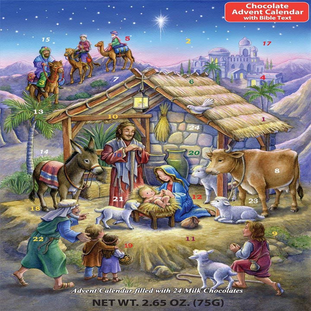 Peaceful Prince Chocolate Advent Calendar