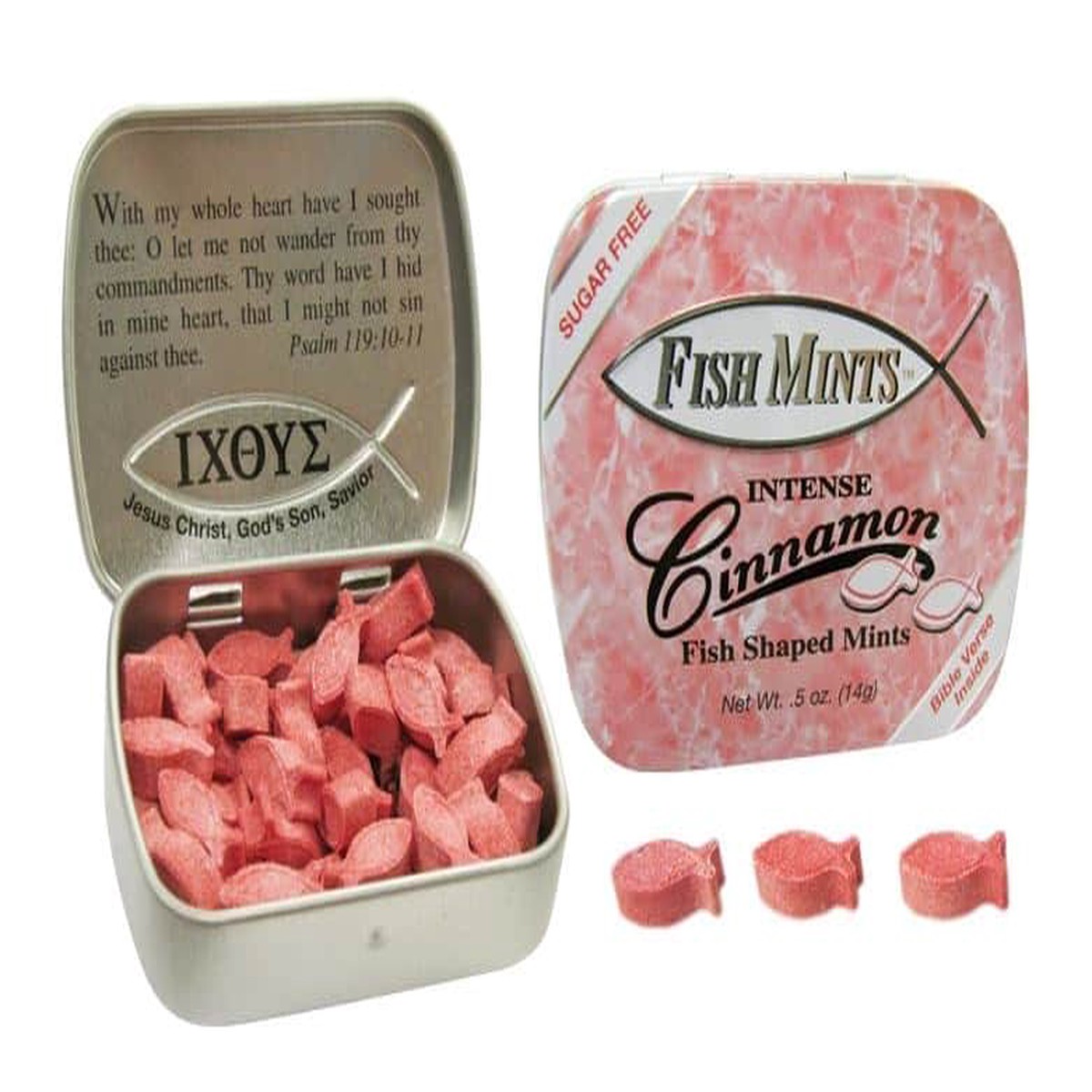 Candy: Sugar Free Cinnamon Mint Tin