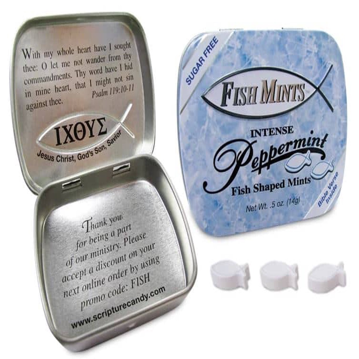 Candy: Sugar Free Peppermint Tin