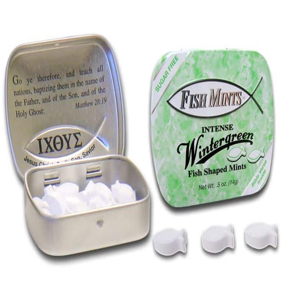 Candy: Sugar Free Wintergreen Tin