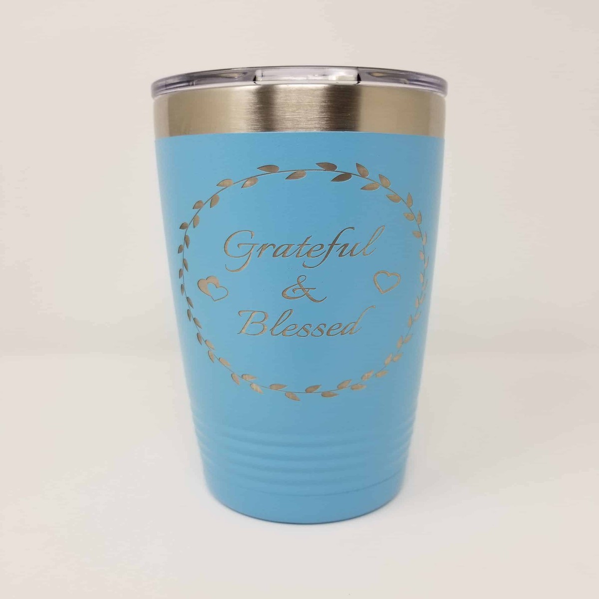 Grateful and Blessed Tumbler