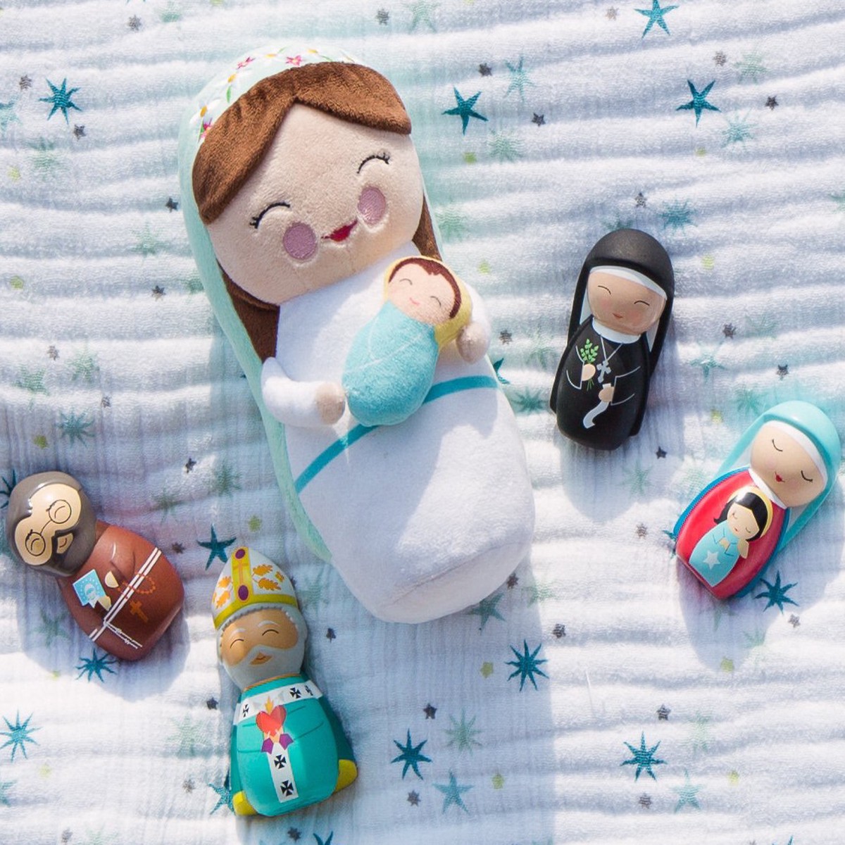 Mother Mary Plush Doll (10)