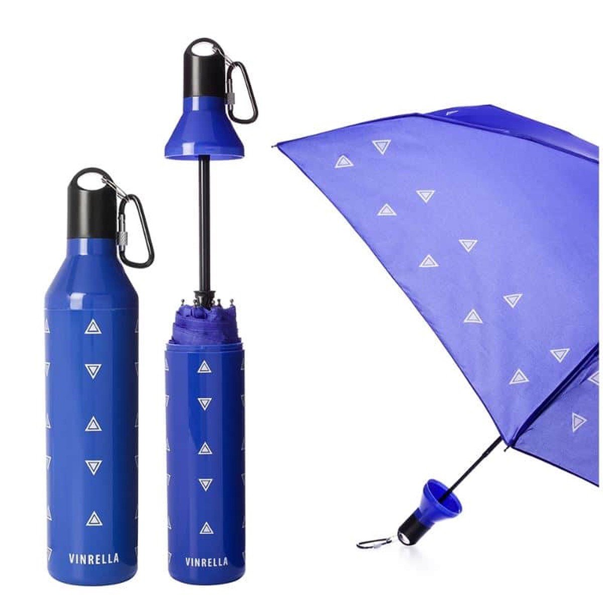 Water Bottle Umbrella: Purple