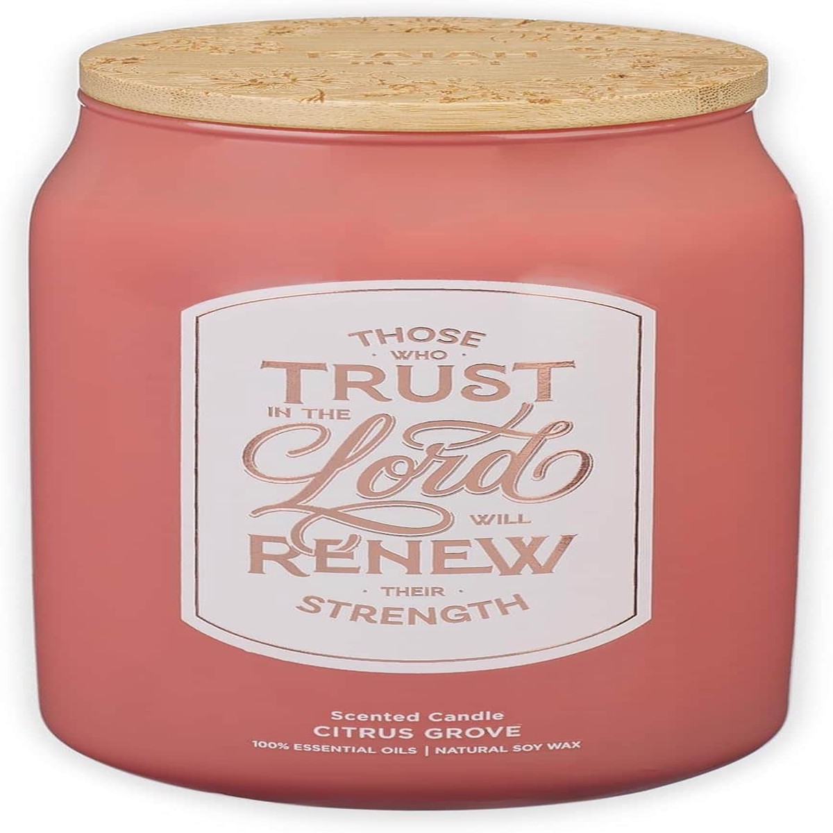 Glass Jar Candle: Trust (10oz)