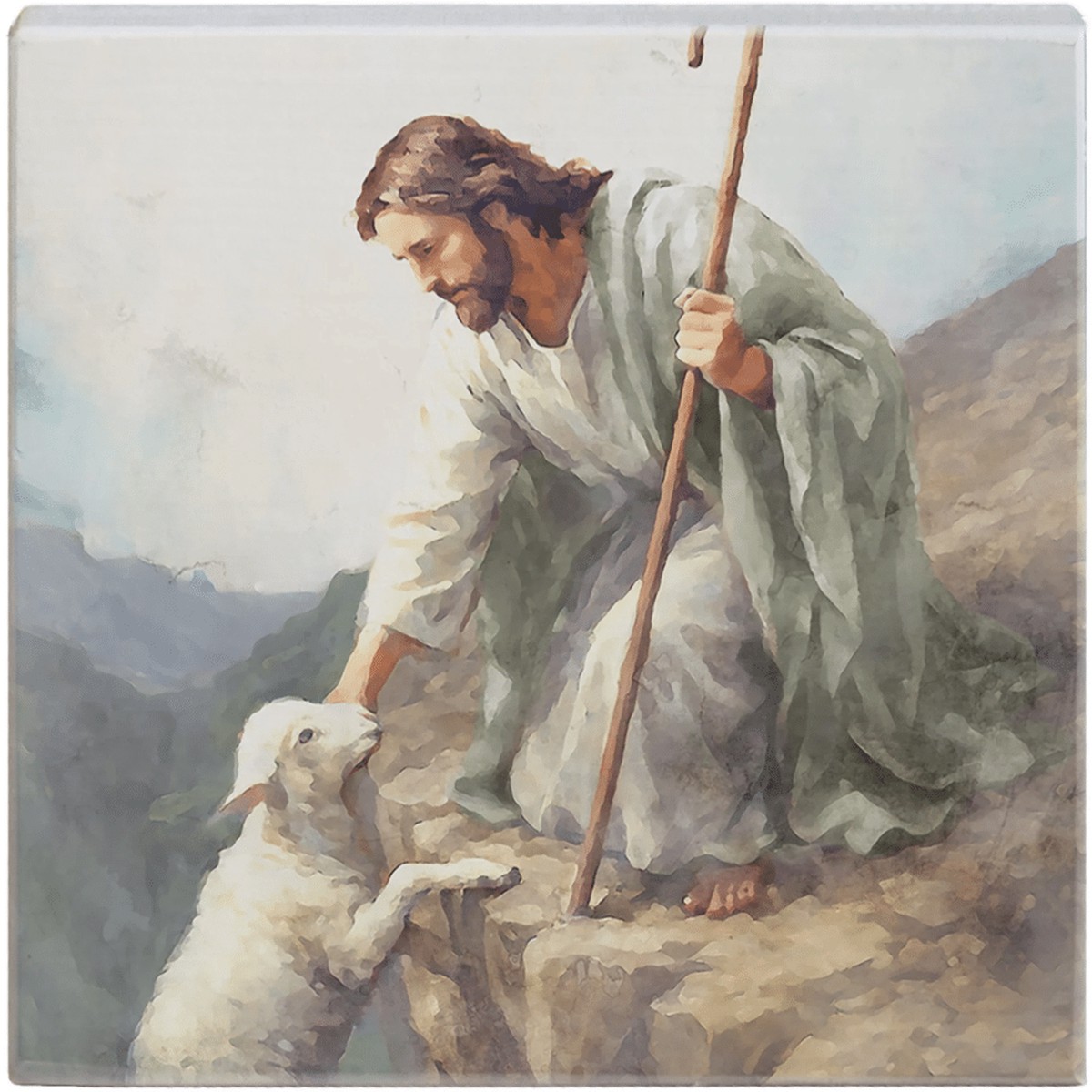 Small Talk Square: Jesus Lamb On Cliff