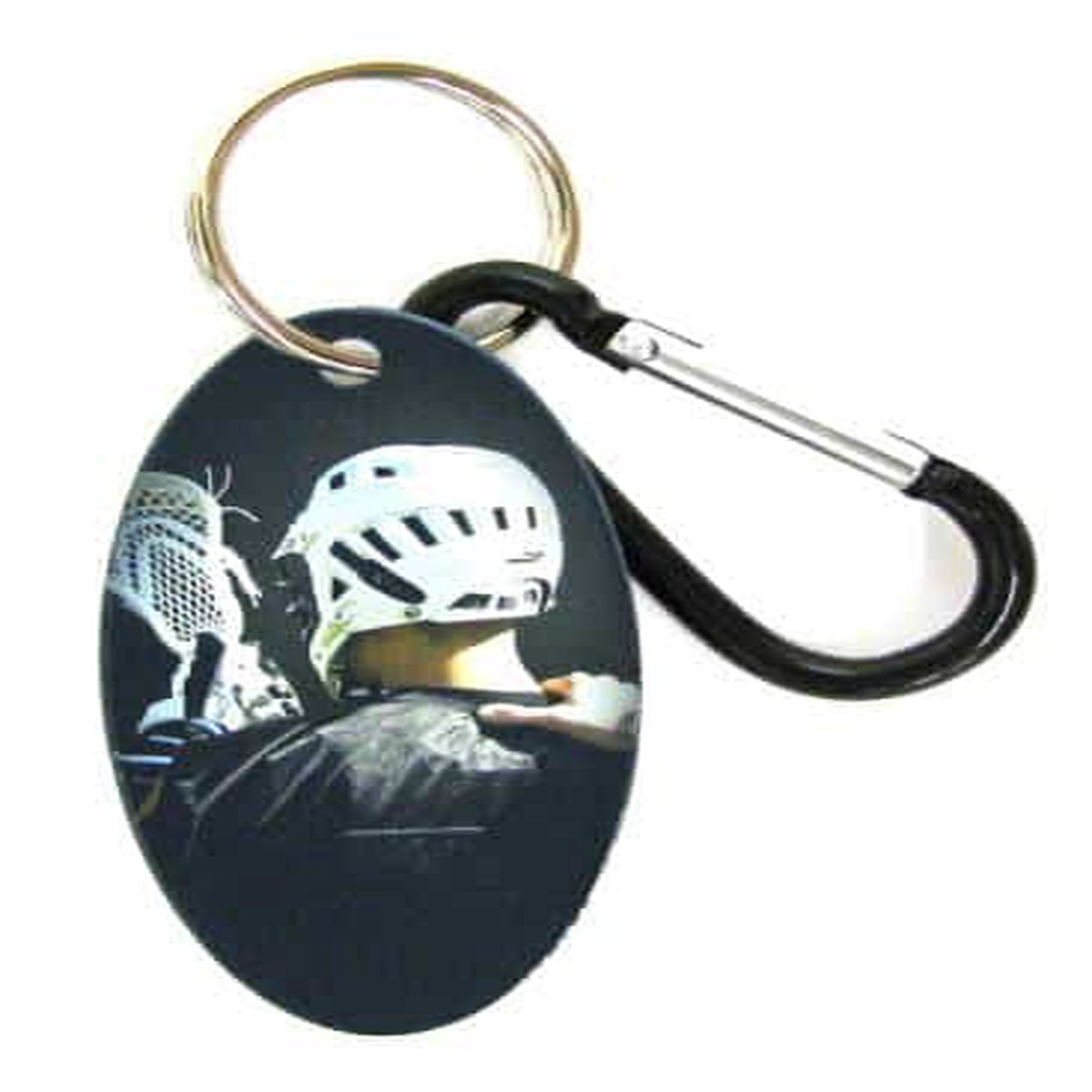 Lacrosse Zipper Pull Tag