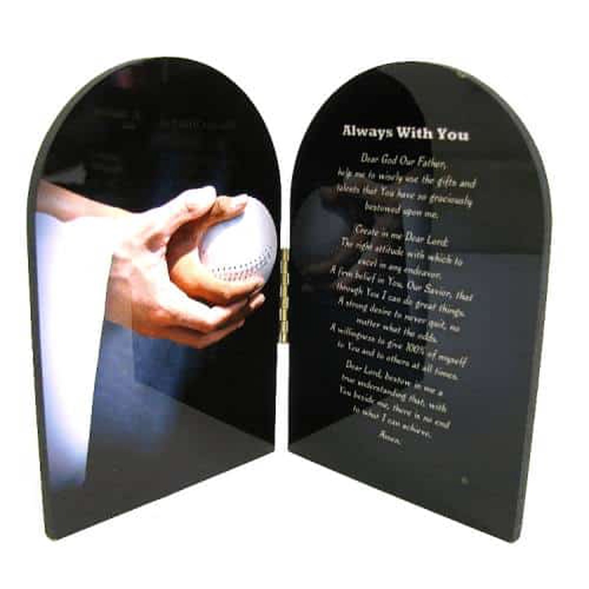 Softball Prayer Plaque