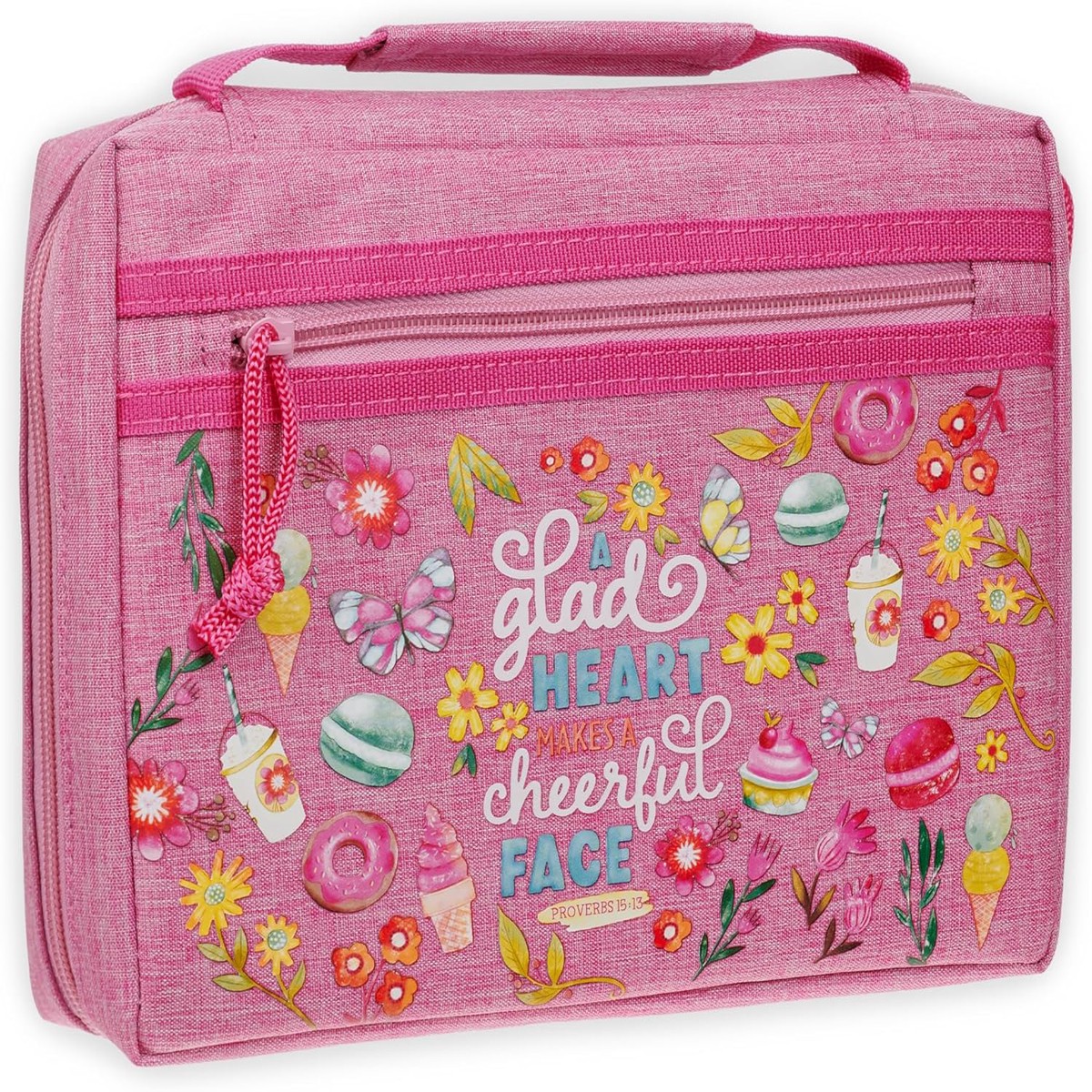 Bible Cover: Sprinkled with Joy (Medium)