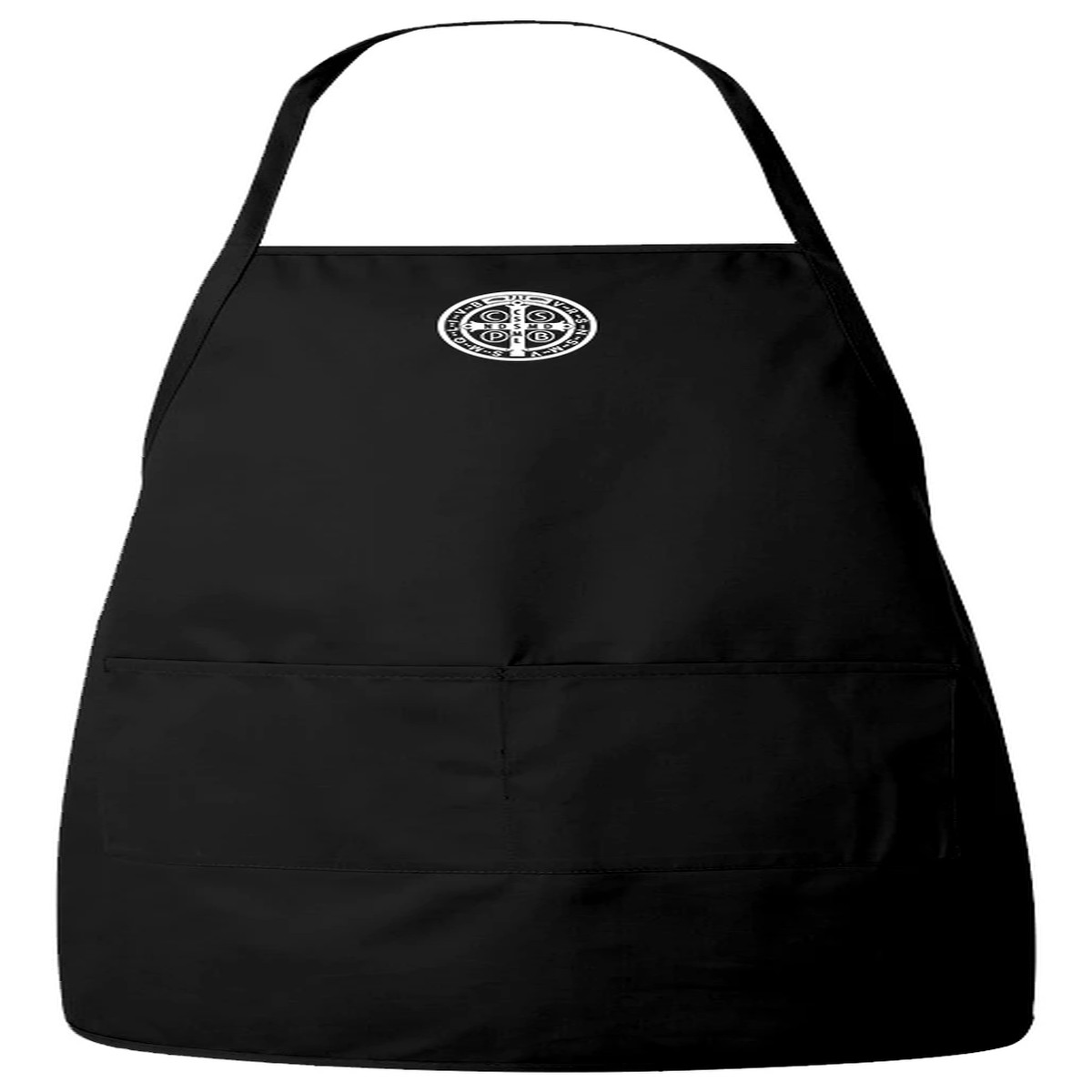 Benedictine Medal Apron (Black)