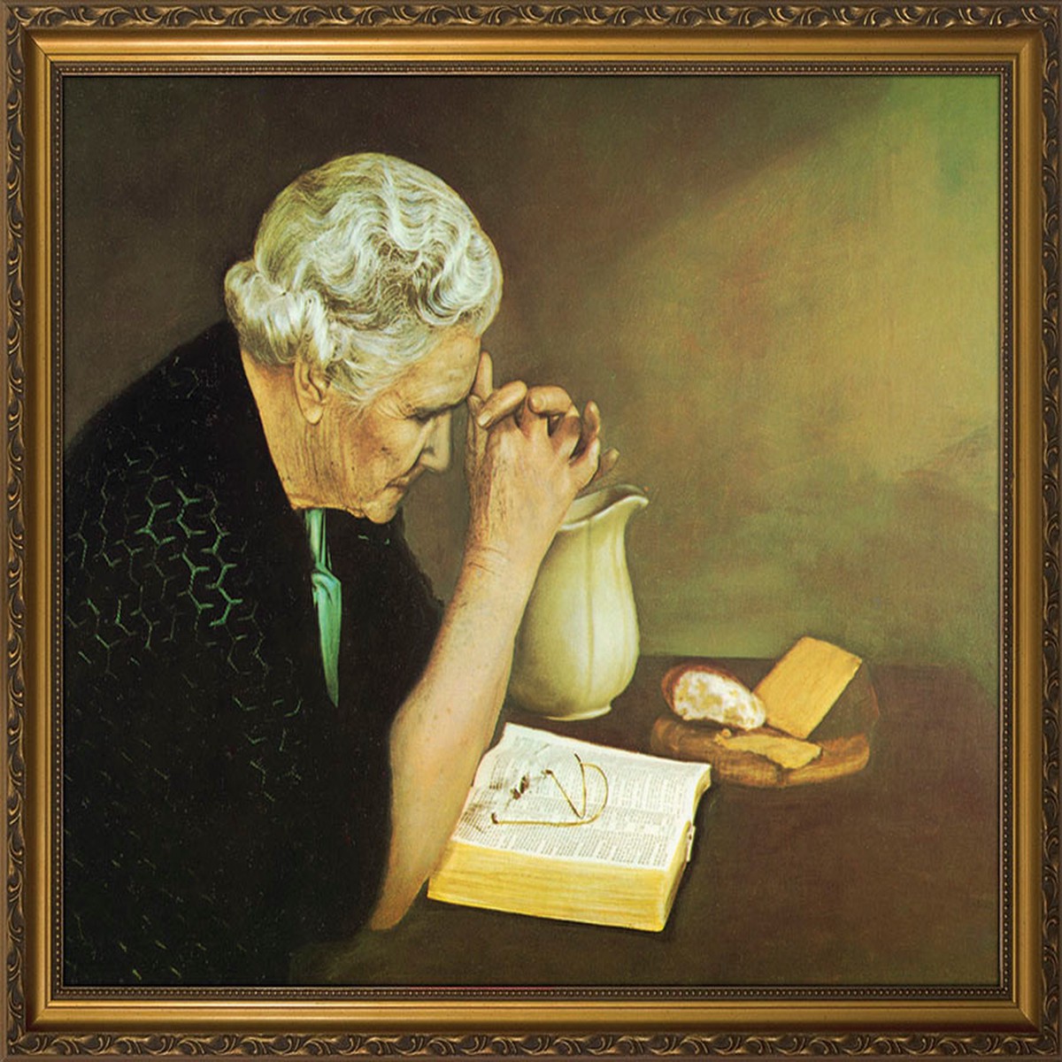 Gratitude - Standard Gold Framed Art