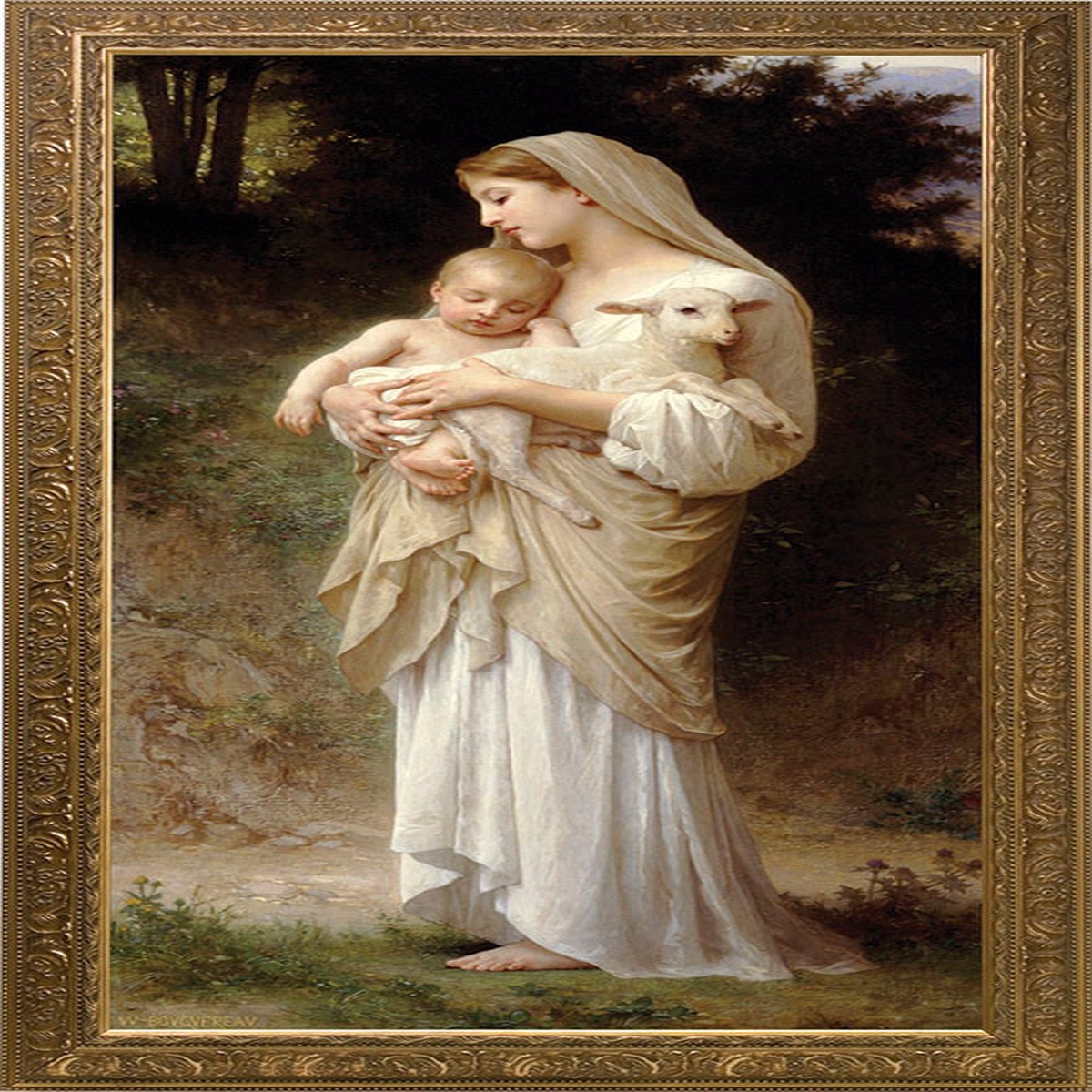 L'Innocence Church-Sized Framed Canvas