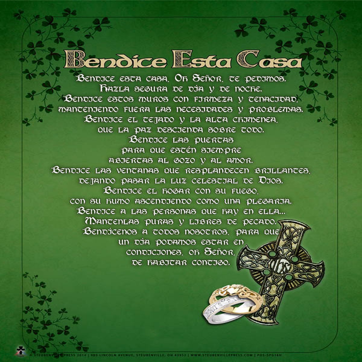Spanish Irish "Bless This House" Poster