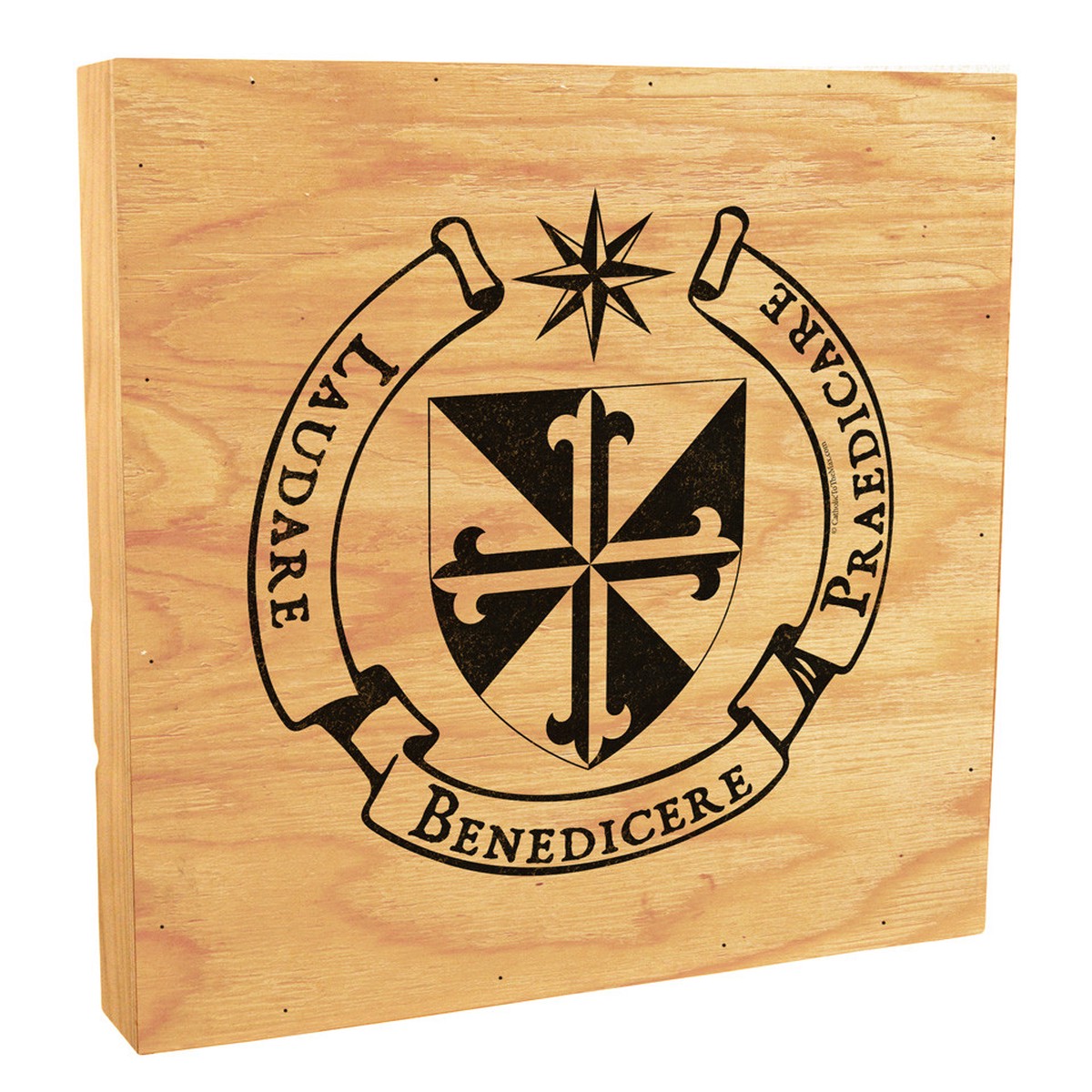Dominican Crest Rustic Box Art