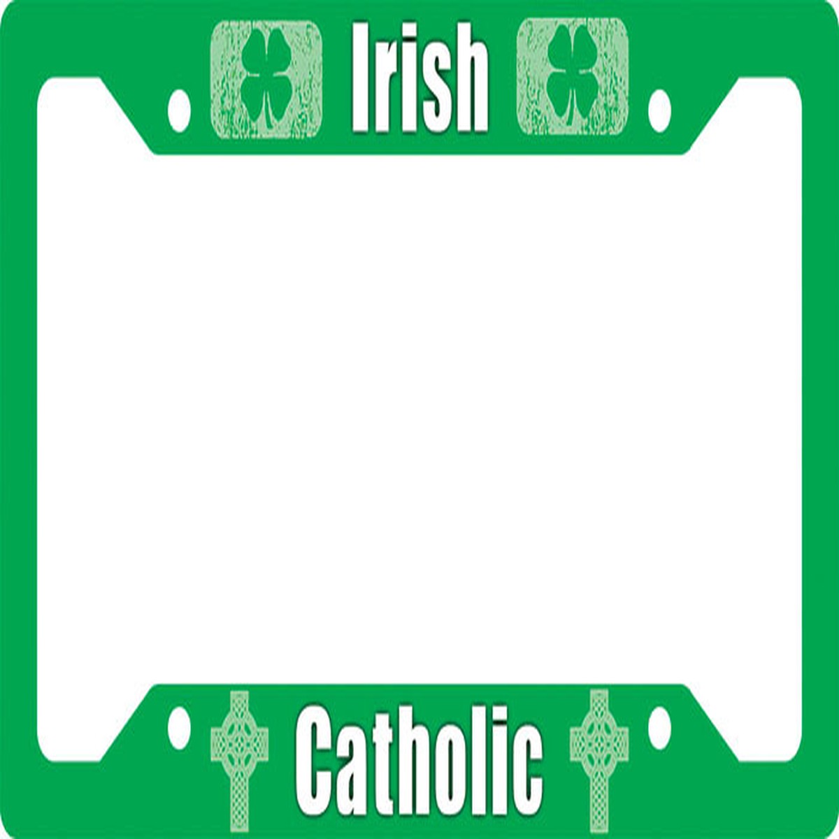 Irish Catholic Plate Frame