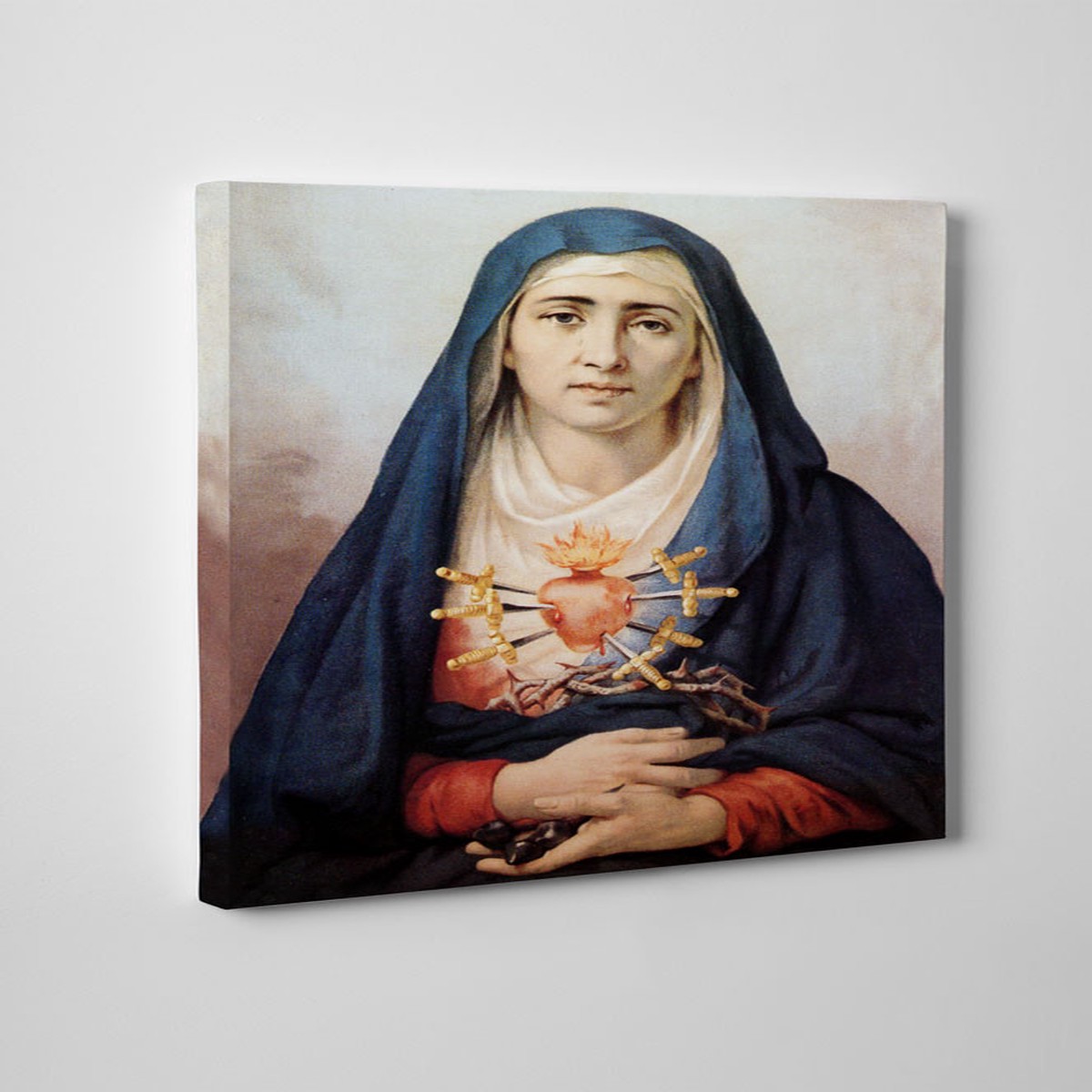 Sorrowful Mother Gallery Wrapped Canvas
