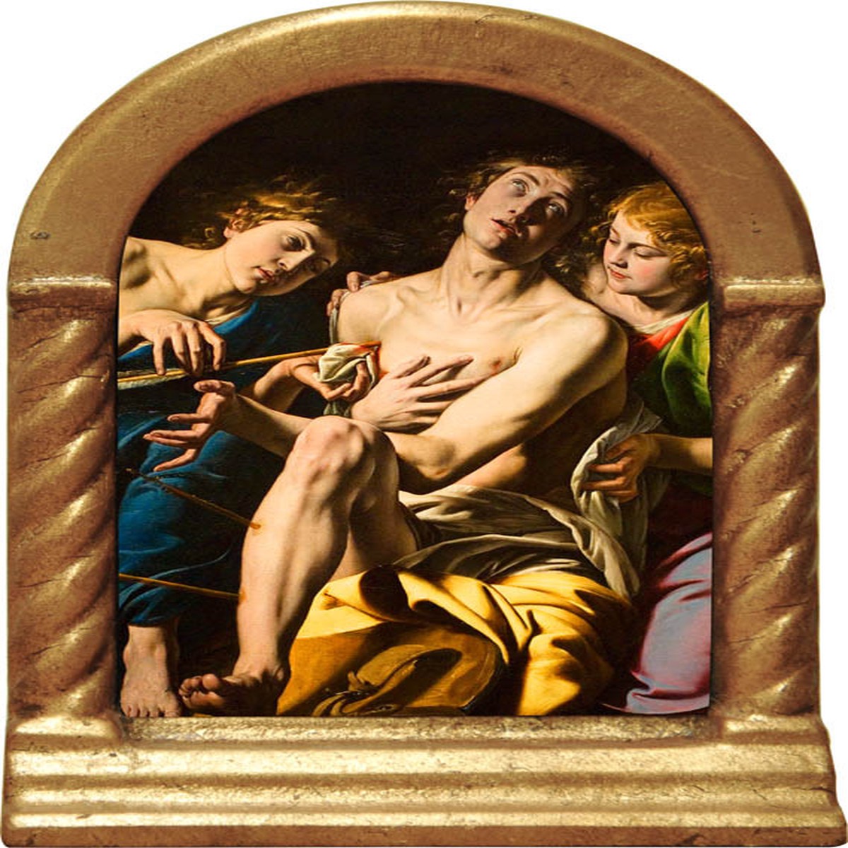 St. Sebastian Desk Shrine