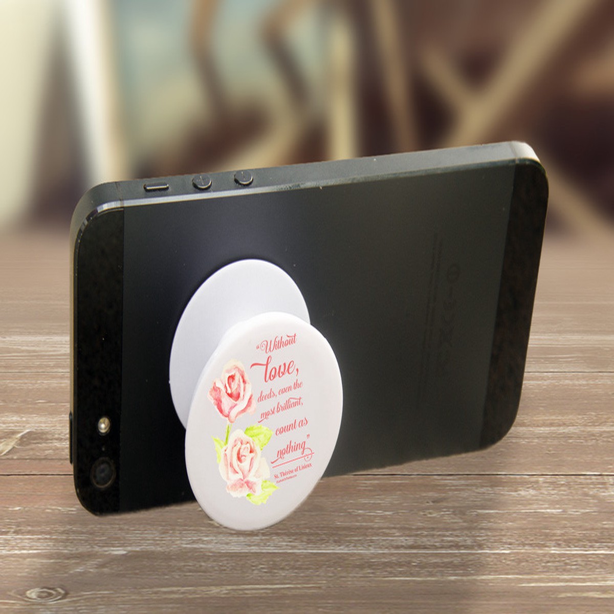 "Without Love" Pop-Up Phone Holder