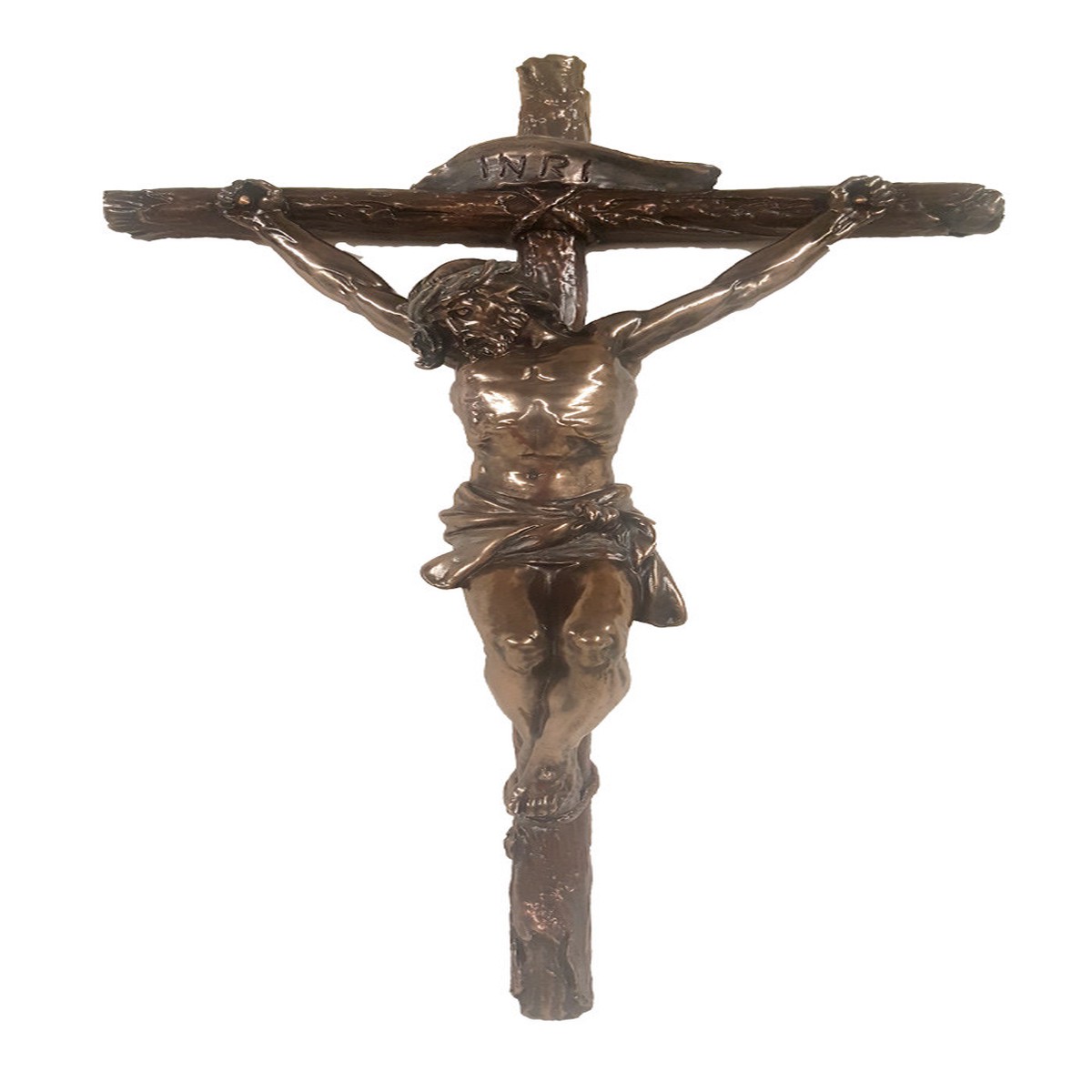Bronze Crucifix - 16"