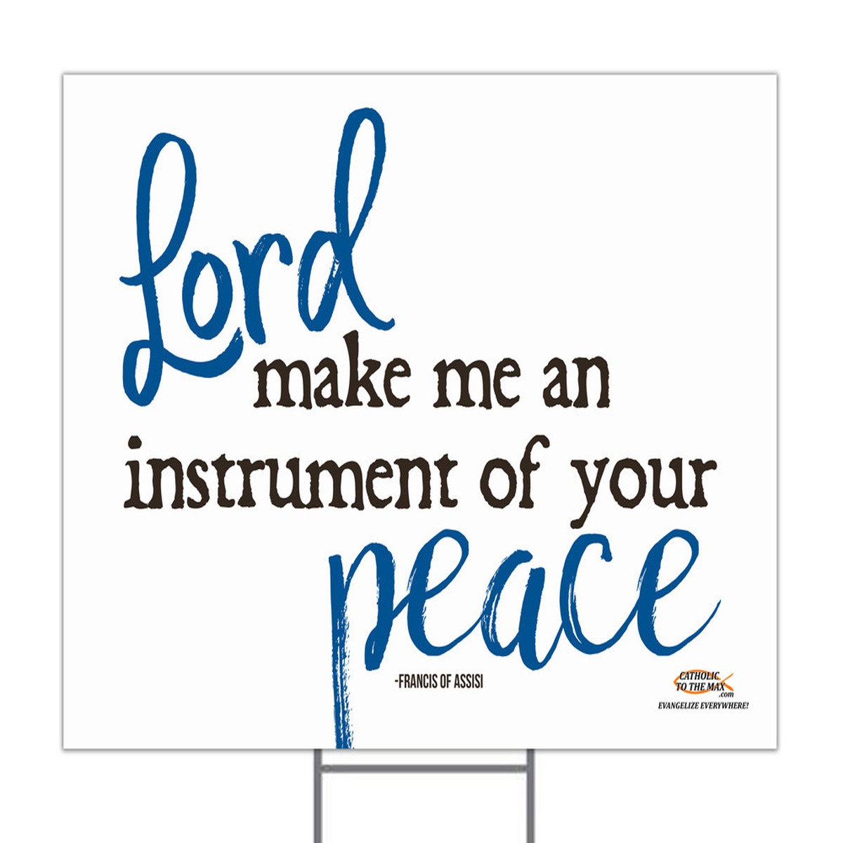 Make me an Instrument Yard Sign