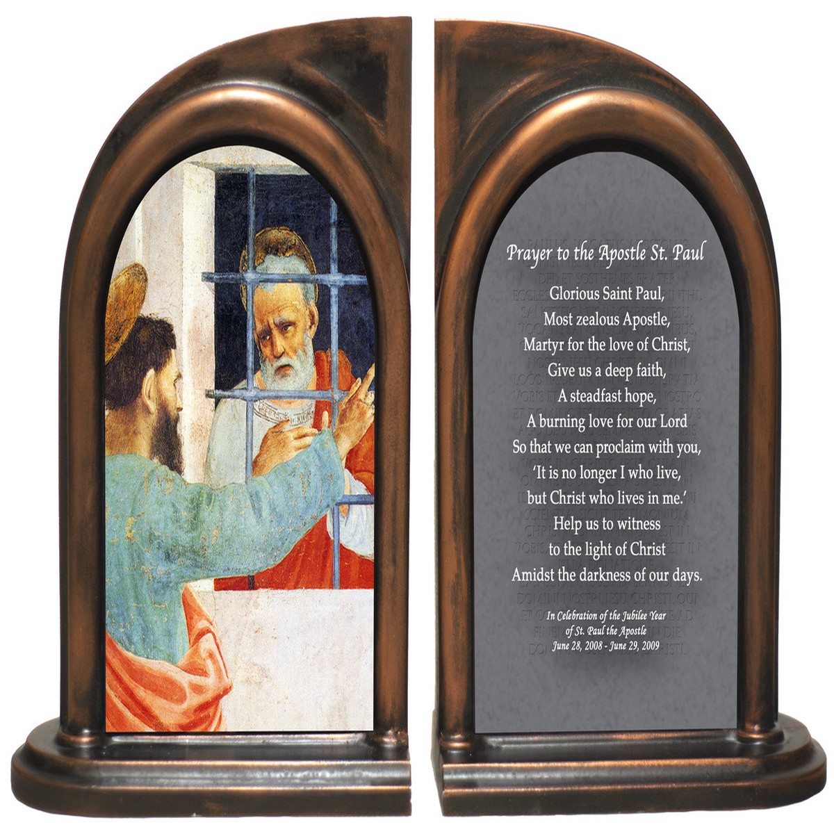 St. Paul Visits St. Peter Bookends