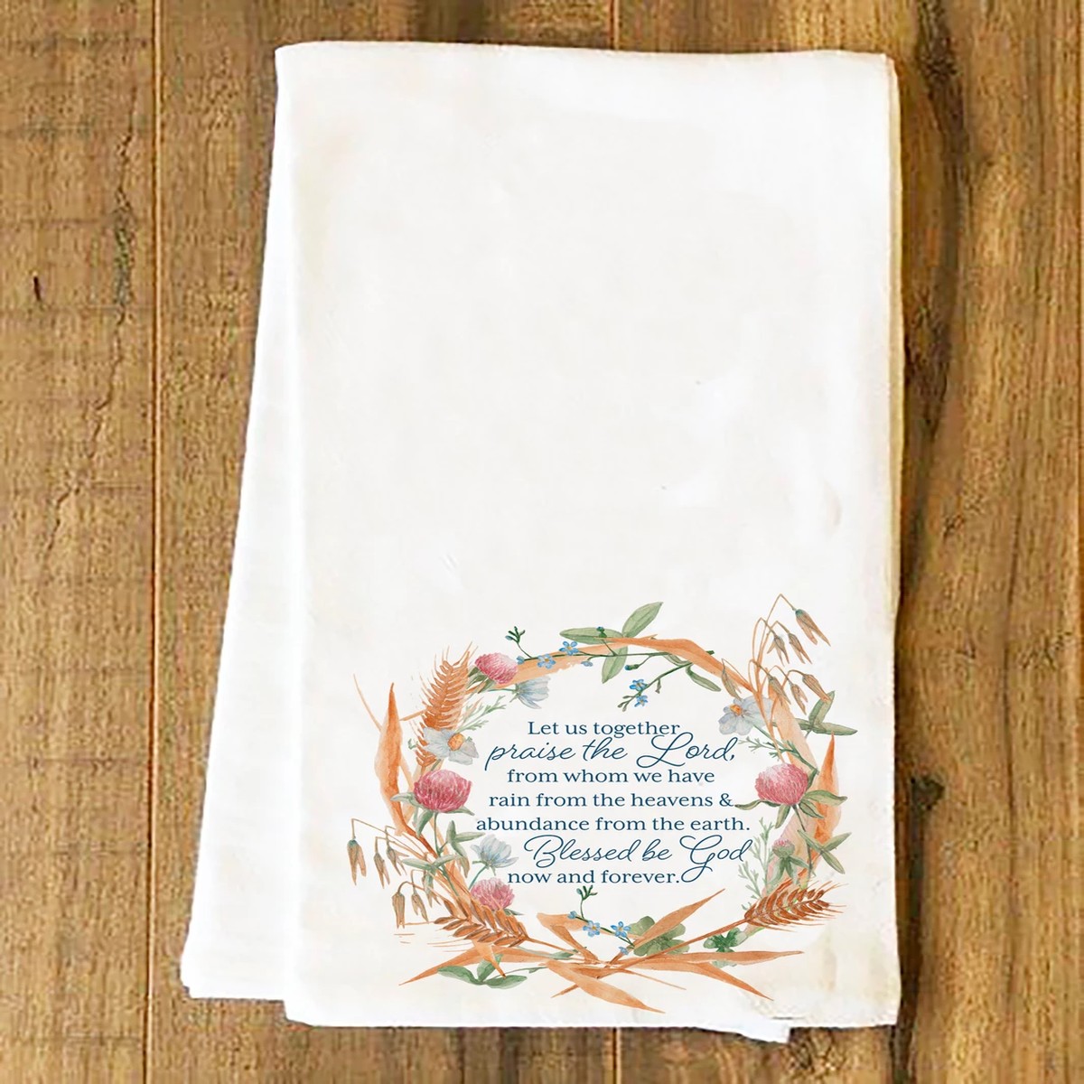 "Praise the Lord" Tea Towel