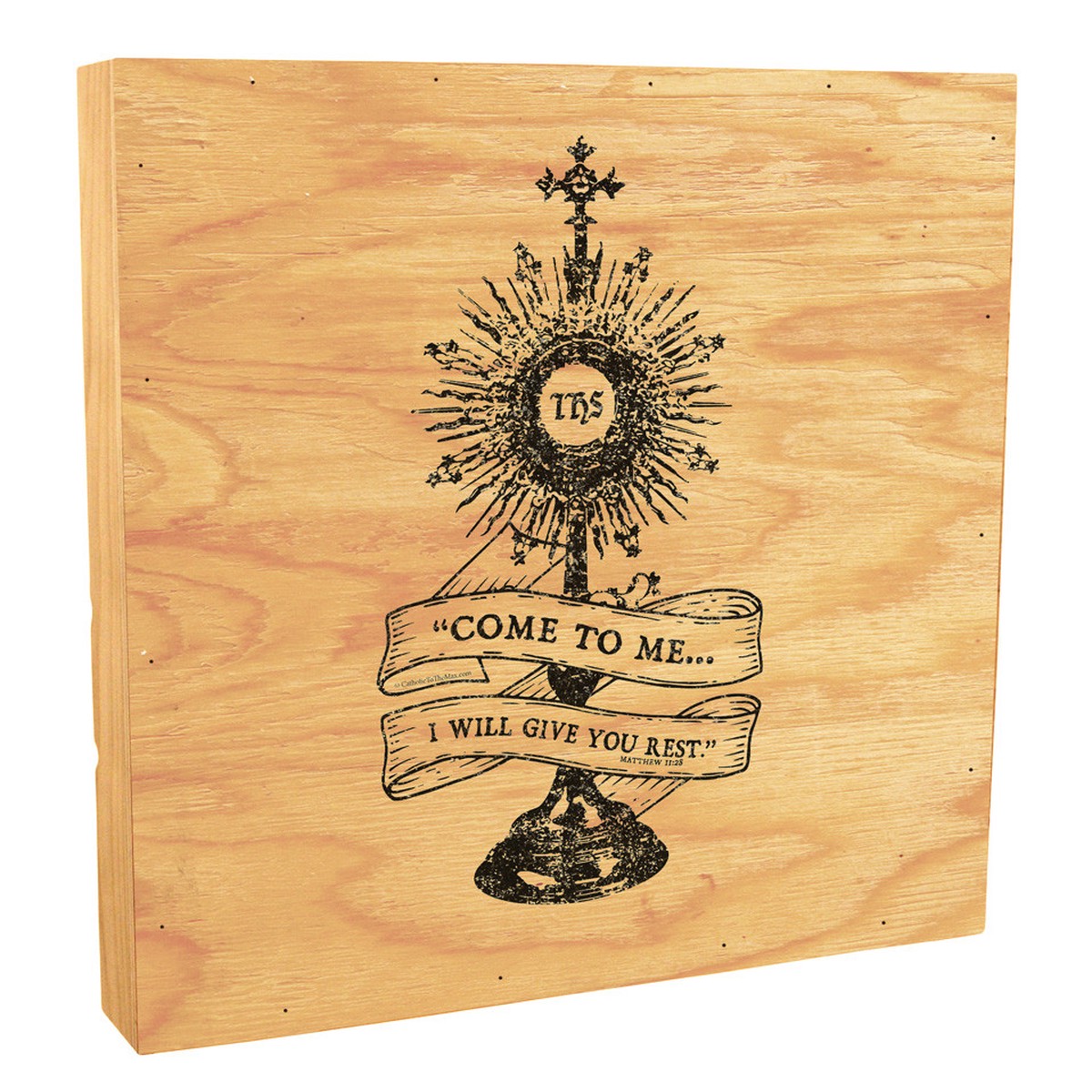 Monstrance Rustic Box Art