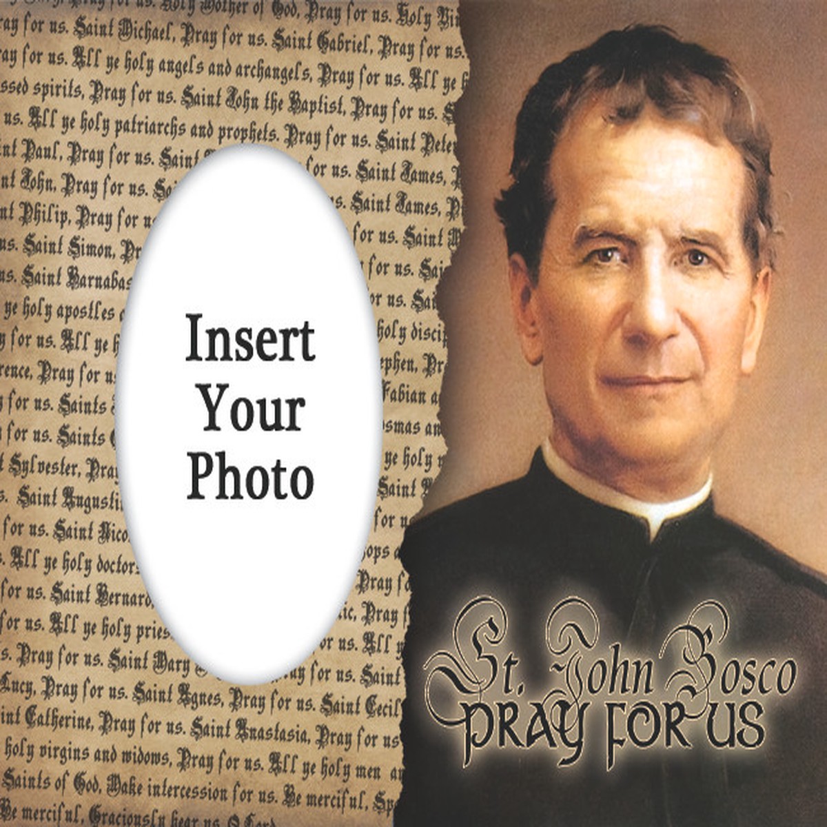 St. John Bosco Photo Frame
