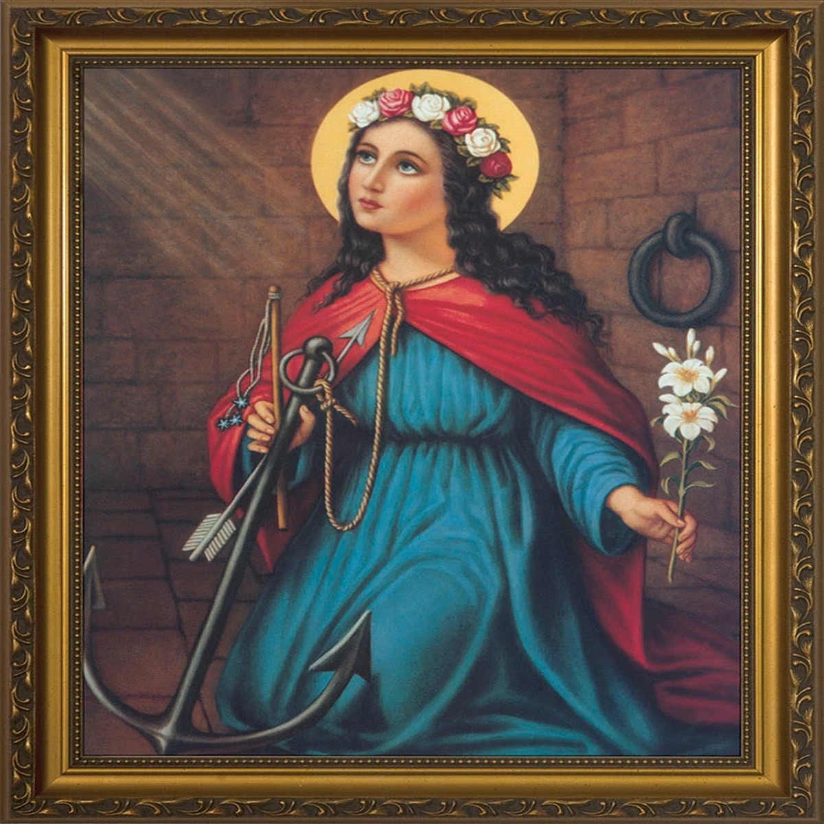 St. Philomena Framed Art