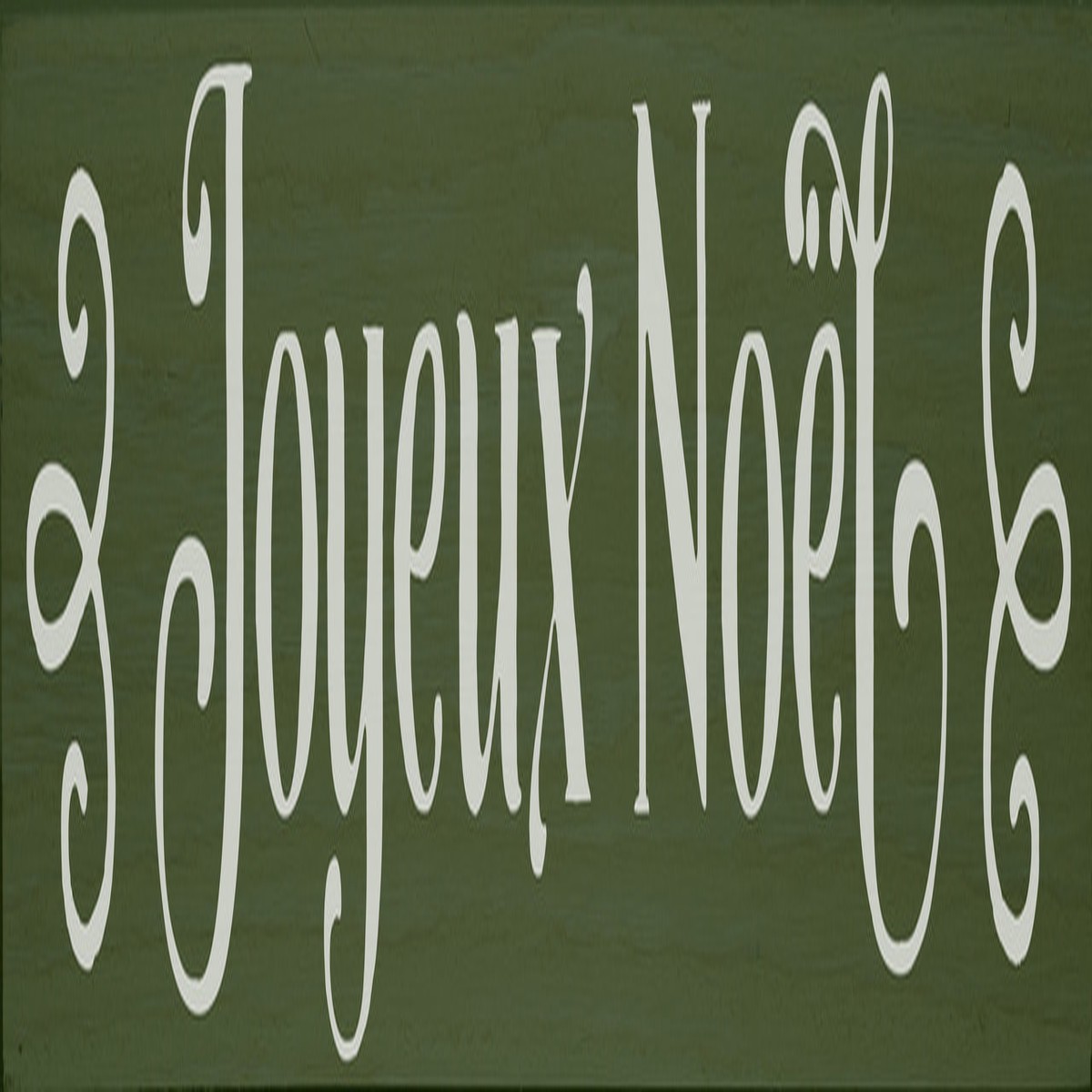 "Joyeux Noel" Christmas Quote Plaque