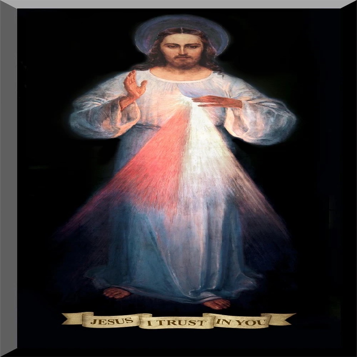 Divine Mercy Vilnius Original Wall Plaque