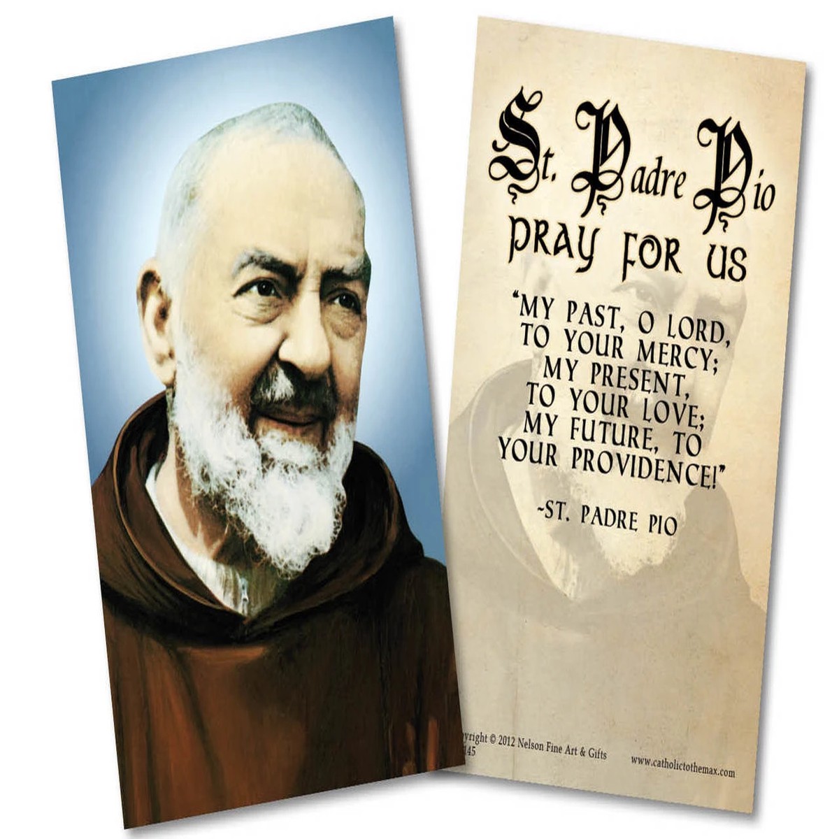 Padre Pio Holy Card