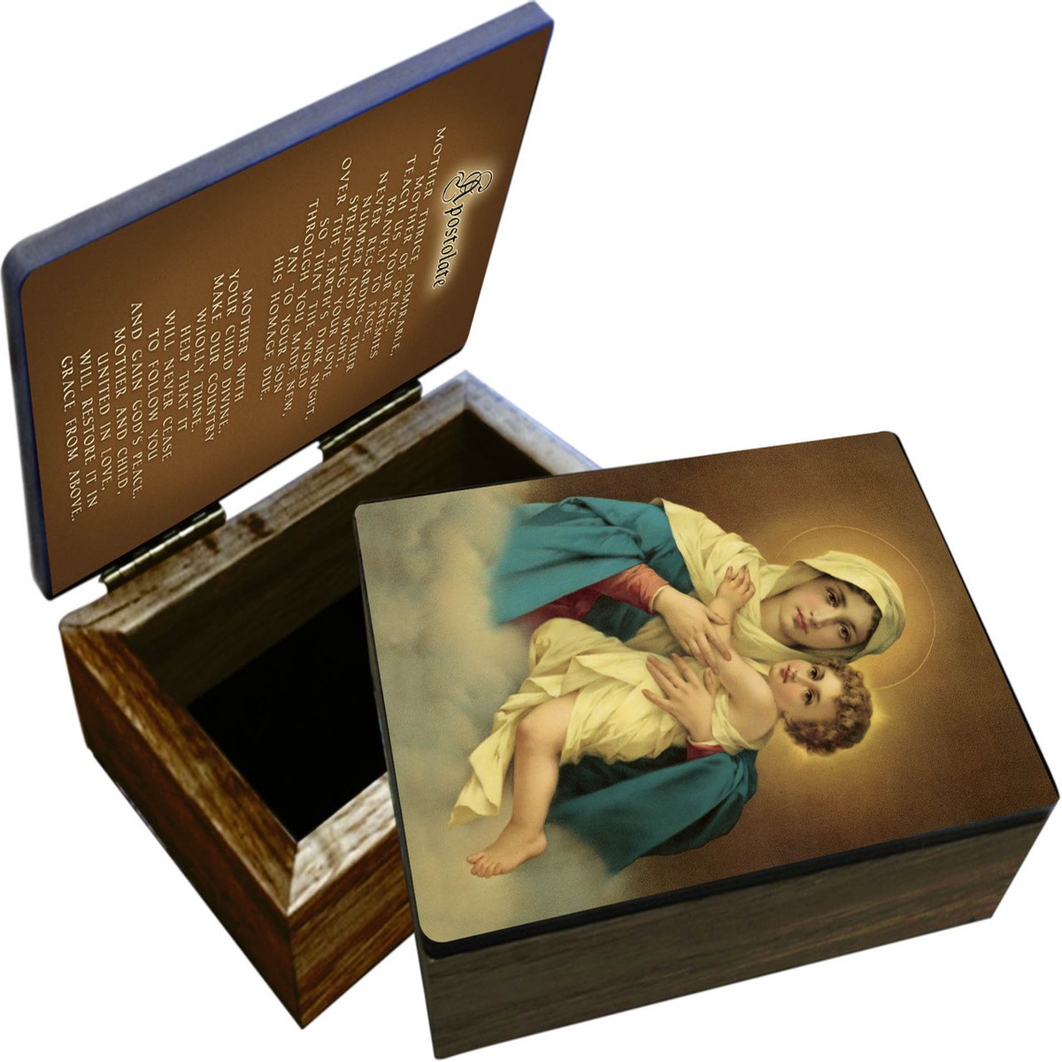 Schoenstatt Madonna Keepsake Box