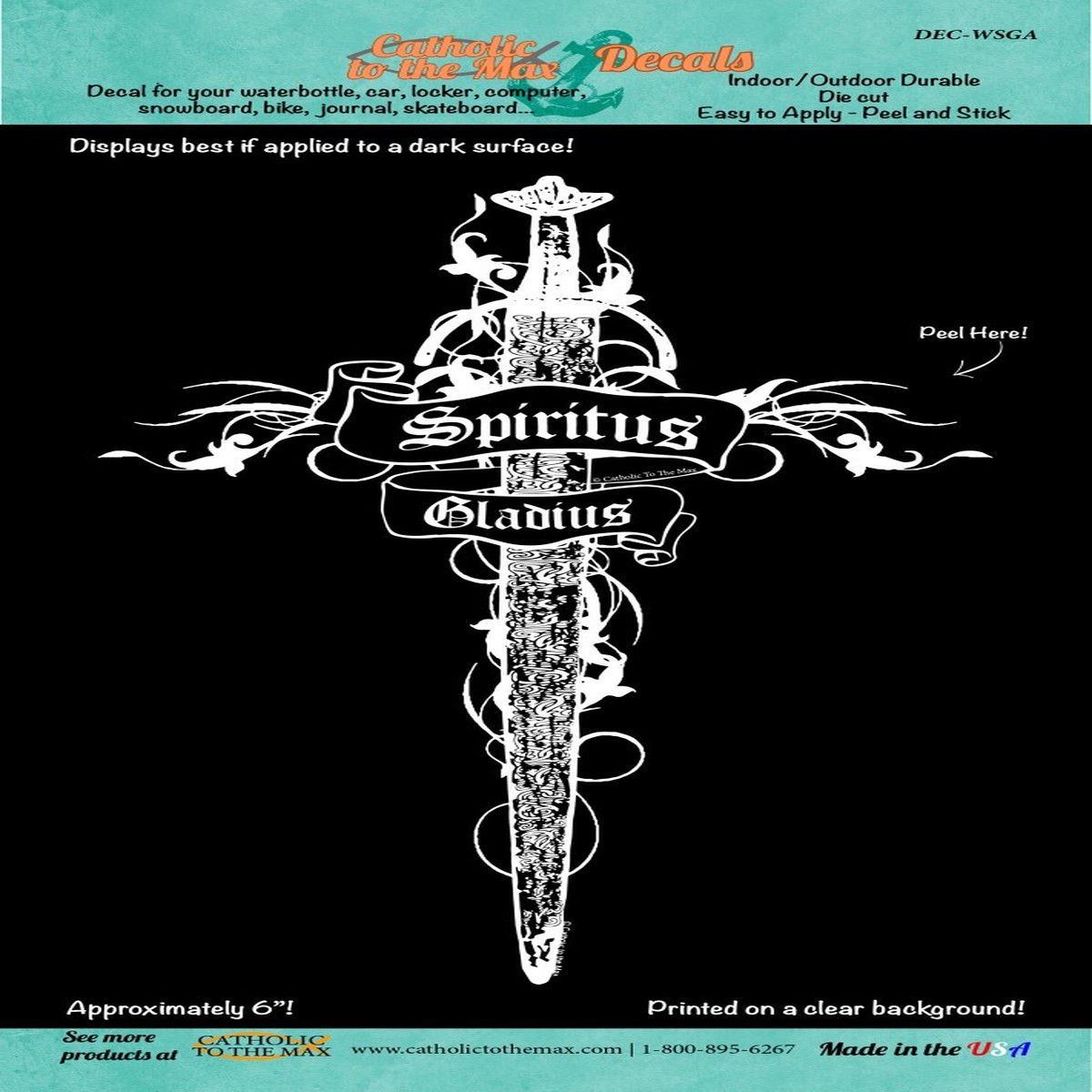 Spiritus Gladius (Large) Decal