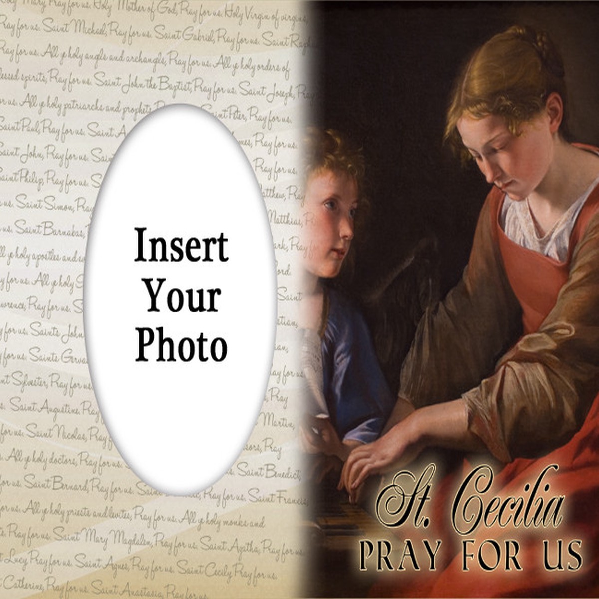 St. Cecilia Photo Frame 2