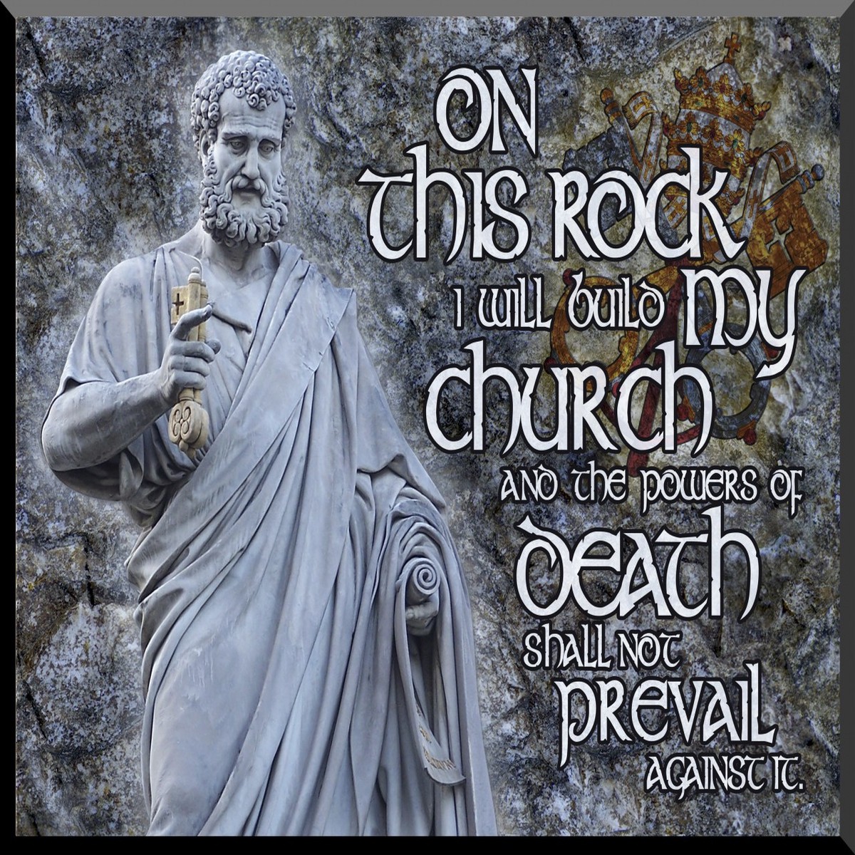 St. Peter Graphic Wall Plaque
