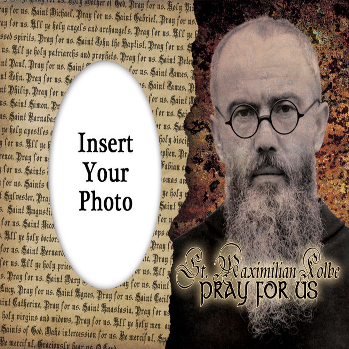 St. Maximilain Kolbe Photo Frame
