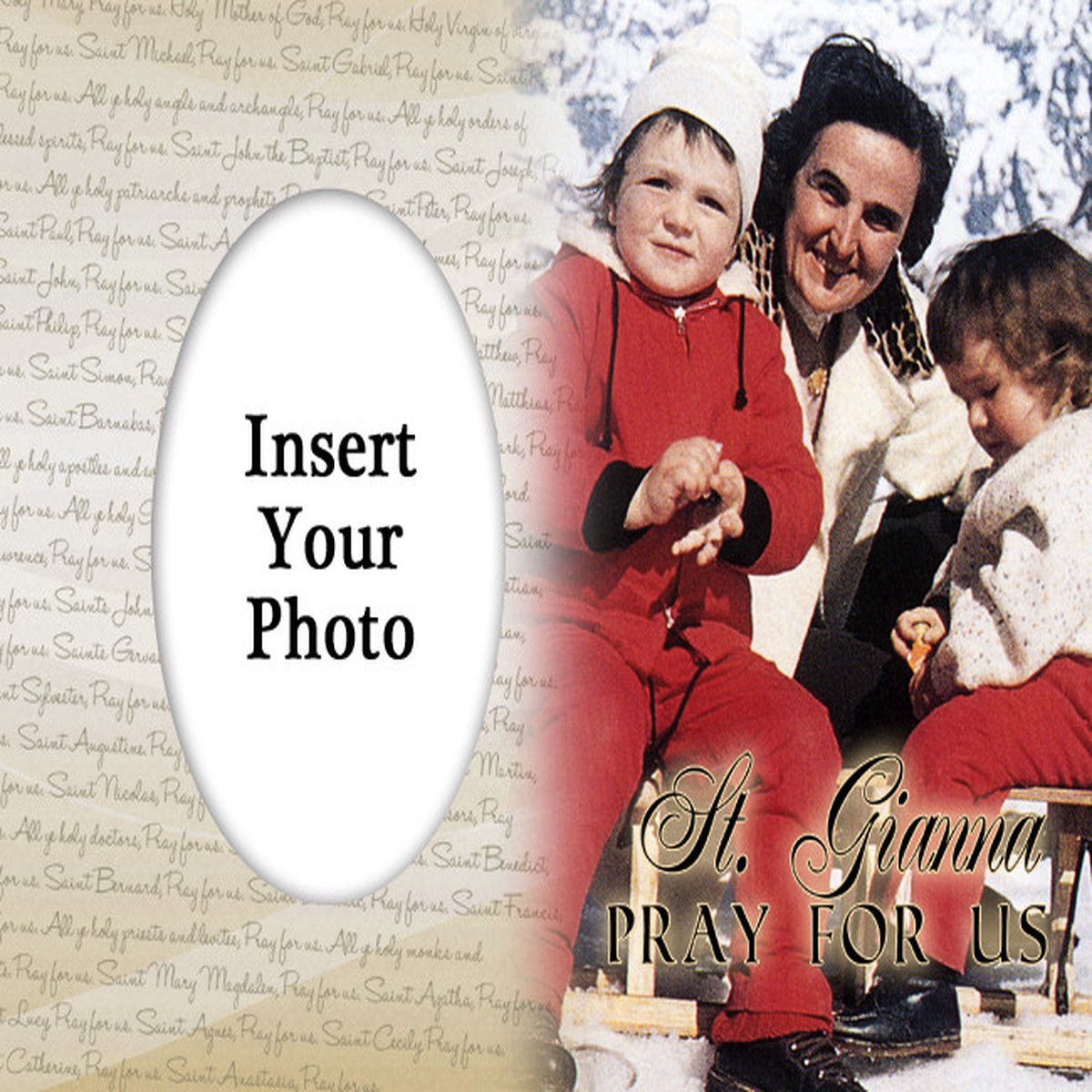 St. Gianna Photo Frame 2