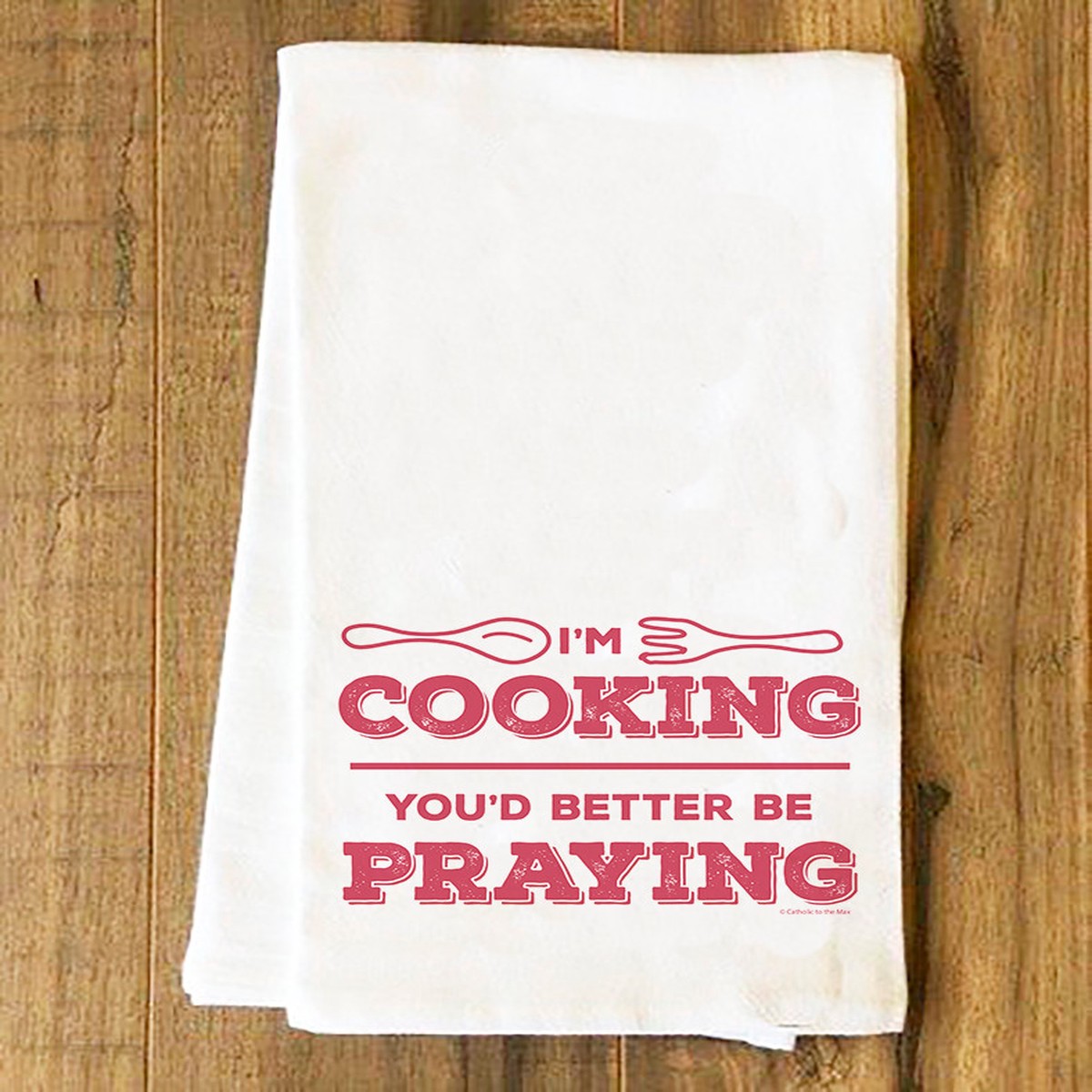 I'm Cooking Tea Towel