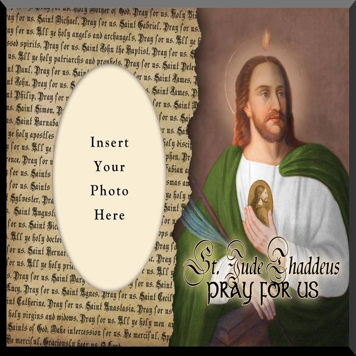 Saint Jude Photo Frame