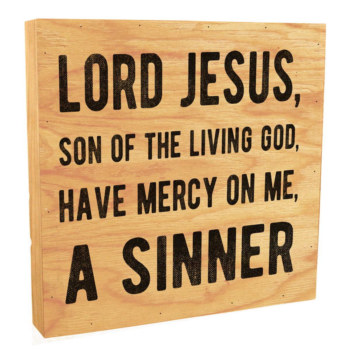 Sinner's Prayer Rustic Box Art