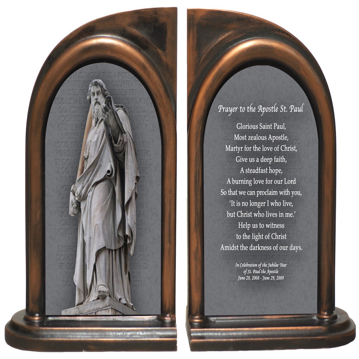 St. Paul Statue Bookends