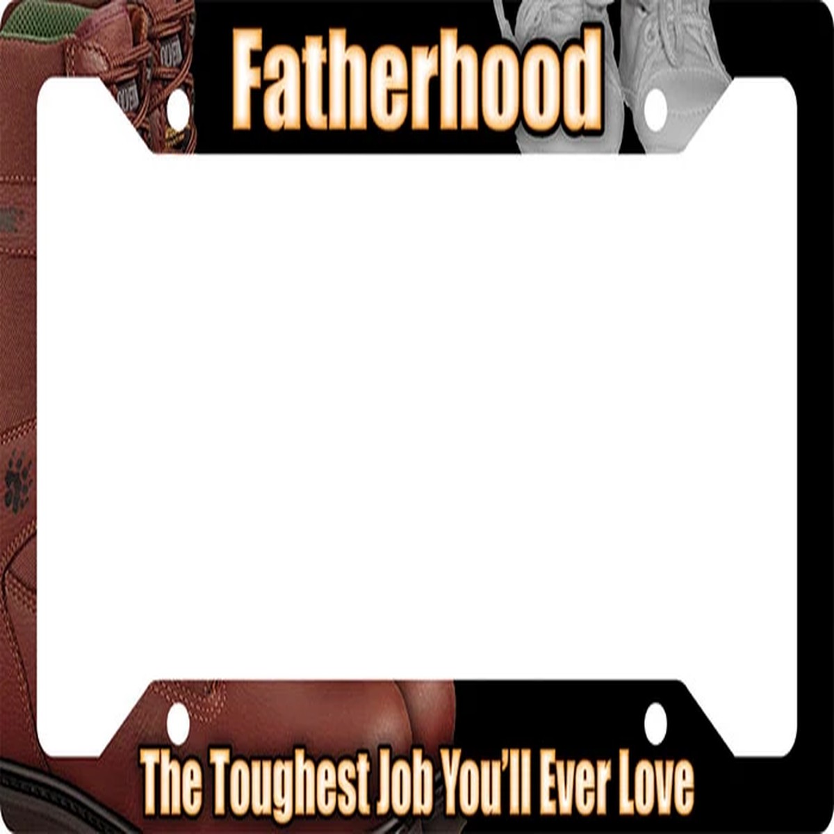 Fatherhood Plate Frame