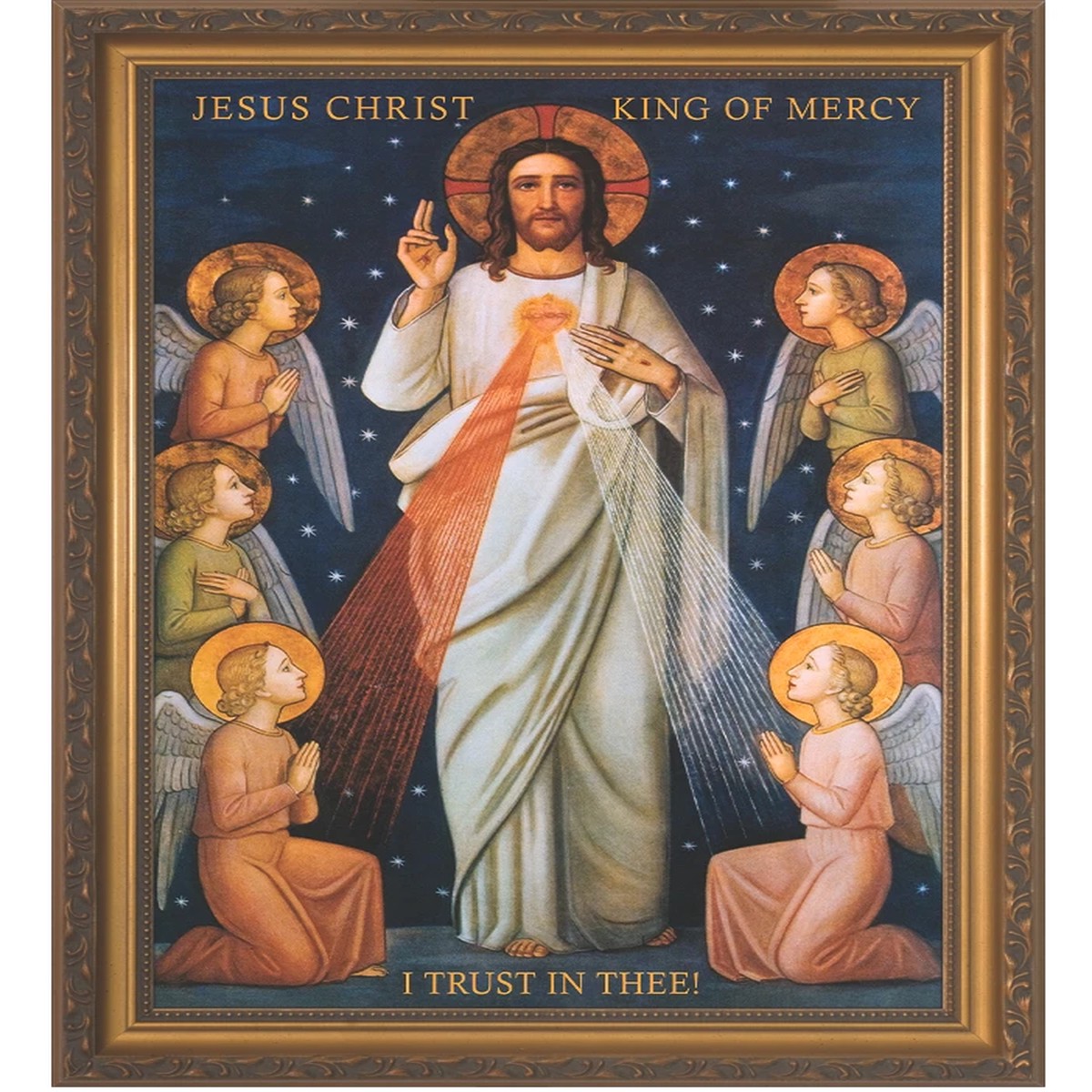 King of Divine Mercy Framed Art