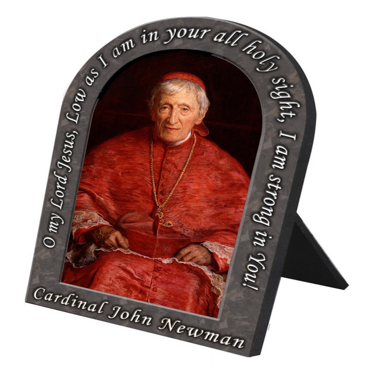St. John Newman Prayer Arched Desk Plaque