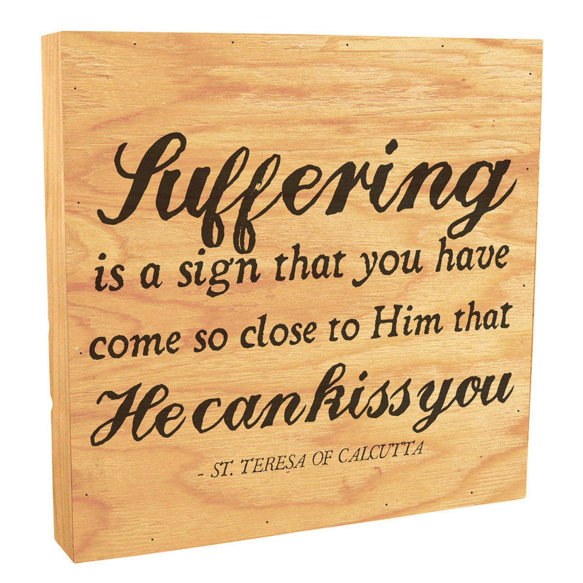 "Suffering" Rustic Box Art
