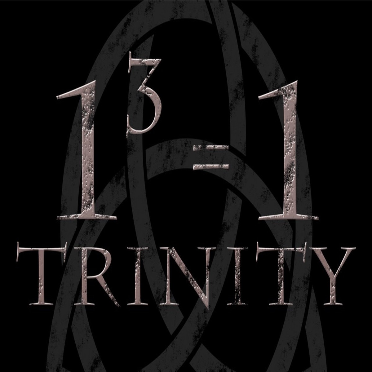 Trinity Cubed Vinyl Bumper Sticker