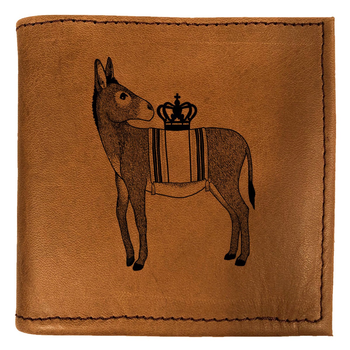 CORAGGIO Donkey Bi-Fold Leather Wallet