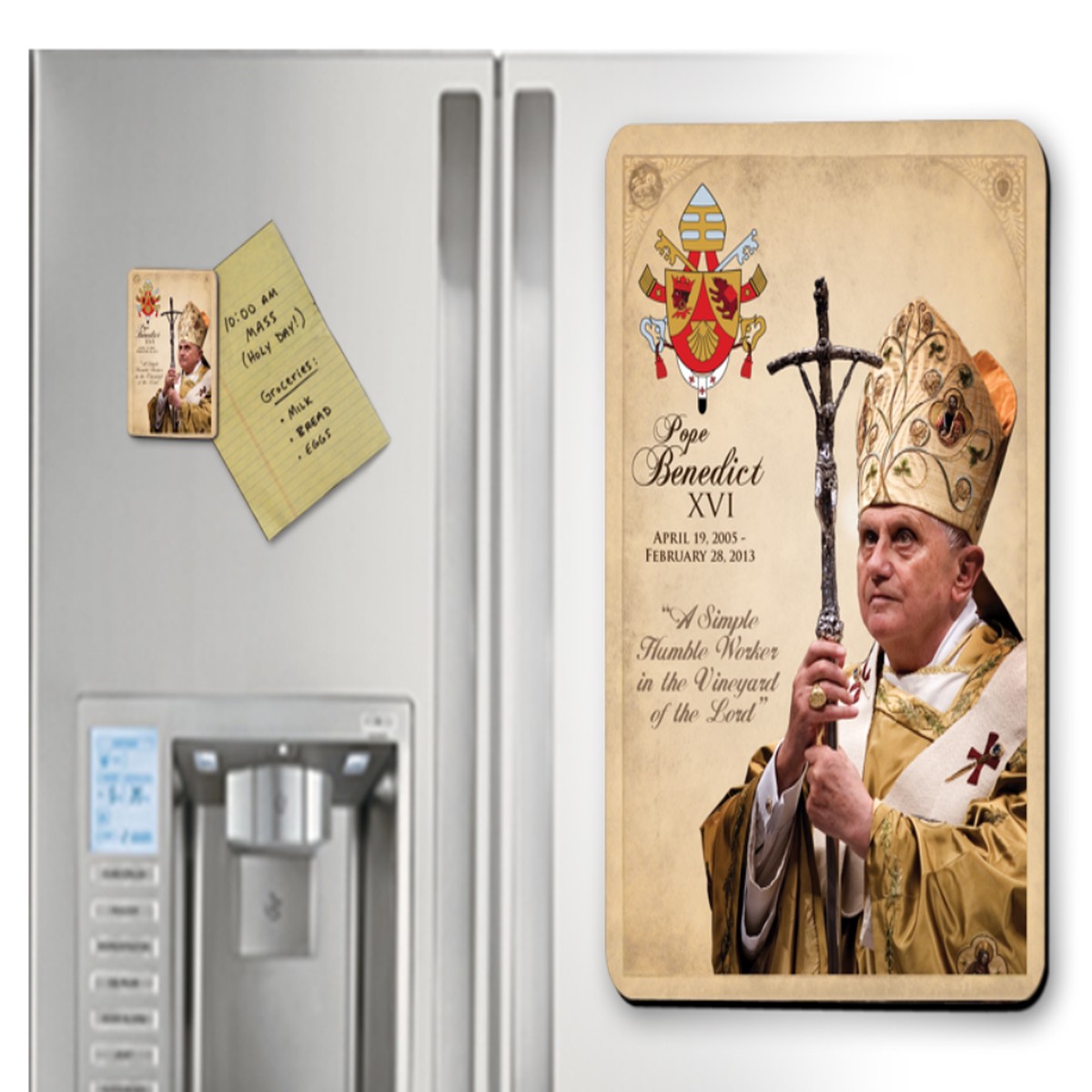 Pope Benedict XVI Commemorative Magnet