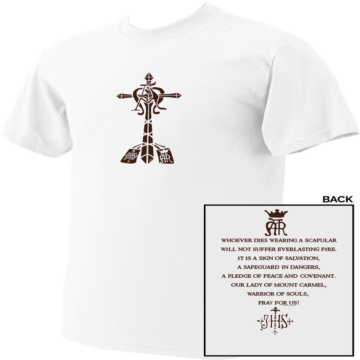 Scapular White T-Shirt